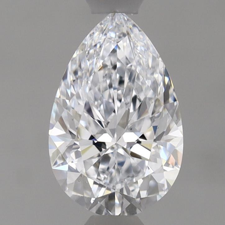 0.98 Carat Pear Shaped, Ideal Cut, D Color, VS1 Clarity, IGI Certified Lab Grown Diamond