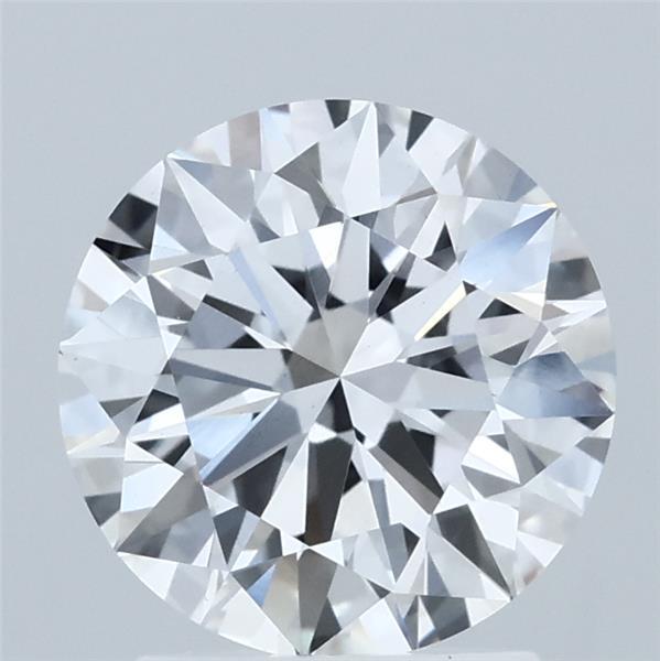 2.09 Carat Round Shaped, Ideal Cut, D Color, VS1 Clarity, IGI Certified Lab Grown Diamond