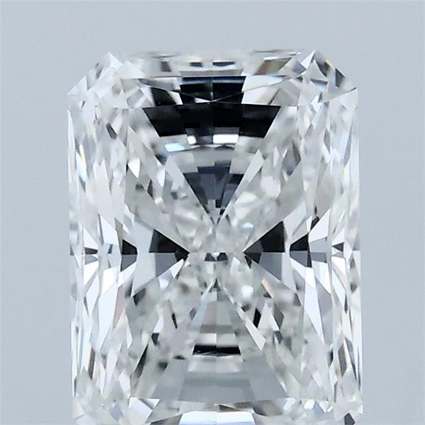 1.51 Carat Radiant Shaped, Ideal Cut, E Color, VVS2 Clarity, IGI Certified Lab Grown Diamond