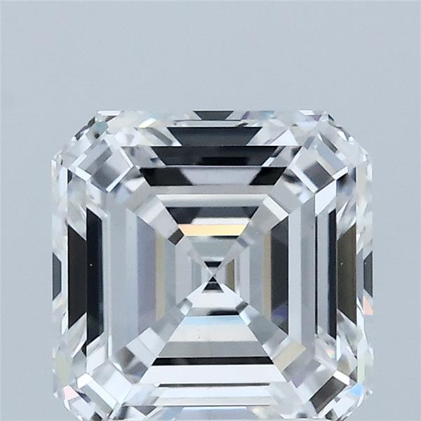 2.00 Carat Asscher Shaped, Ideal Cut, E Color, VS1 Clarity, IGI Certified Lab Grown Diamond