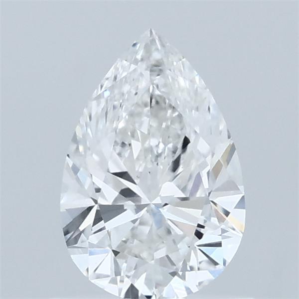 0.79 Carat Pear Shaped, Ideal Cut, E Color, VVS2 Clarity, IGI Certified Lab Grown Diamond