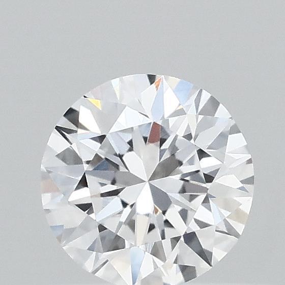 0.37 Carat Round Shaped, Very Good Cut, D Color, VVS1 Clarity, IGI Certified Lab Grown Diamond