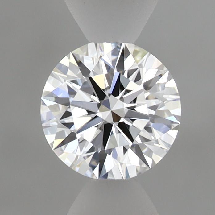 0.68 Carat Round Shaped, Ideal Cut, D Color, VVS2 Clarity, IGI Certified Lab Grown Diamond