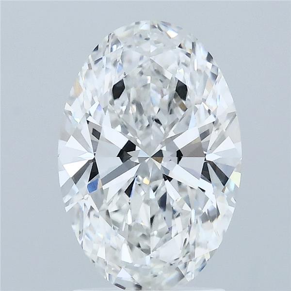 2.08 Carat Oval Shaped, Ideal Cut, E Color, VVS2 Clarity, IGI Certified Lab Grown Diamond