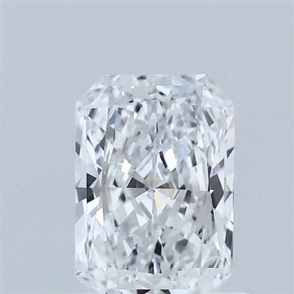 0.72 Carat Radiant Shaped, Excellent Cut, D Color, VVS2 Clarity, IGI Certified Lab Grown Diamond