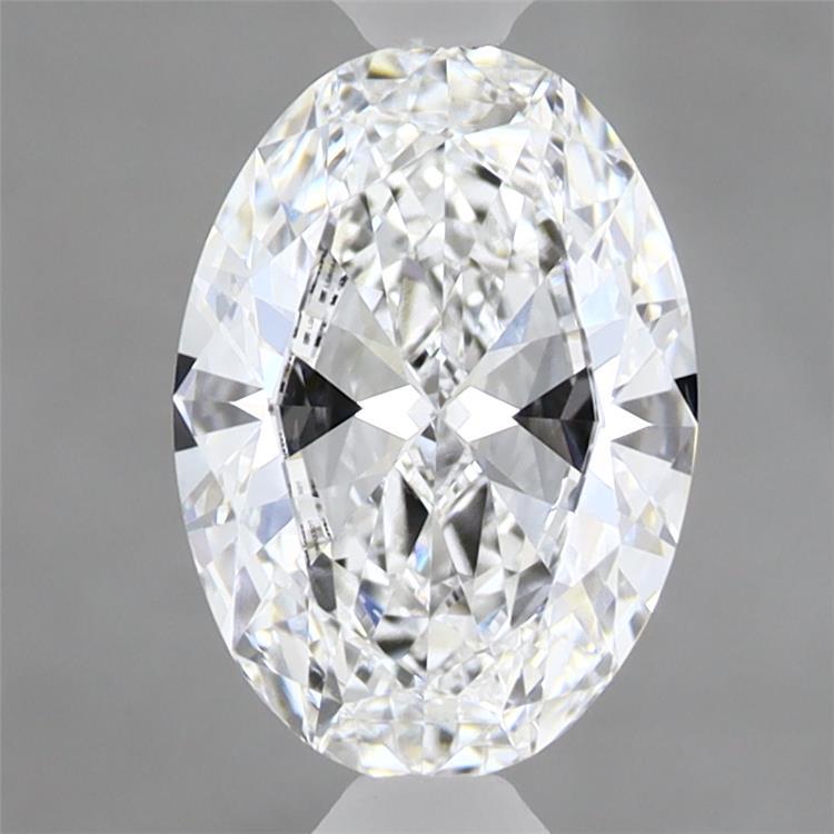 1.41 Carat Oval Shaped, Excellent Cut, D Color, VVS2 Clarity, IGI Certified Lab Grown Diamond