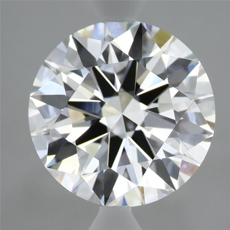 3.02 Carat Round Shaped, Excellent Cut, E Color, VVS2 Clarity, IGI Certified Lab Grown Diamond