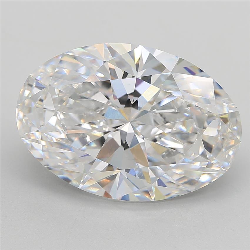 13.15 Carat Oval Shaped, Ideal Cut, E Color, VVS2 Clarity, IGI Certified Lab Grown Diamond