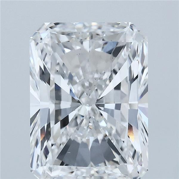 5.01 Carat Radiant Shaped, Ideal Cut, D Color, VS2 Clarity, IGI Certified Lab Grown Diamond