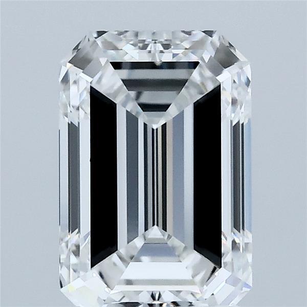 2.02 Carat Emerald Shaped, Ideal Cut, E Color, VVS1 Clarity, IGI Certified Lab Grown Diamond