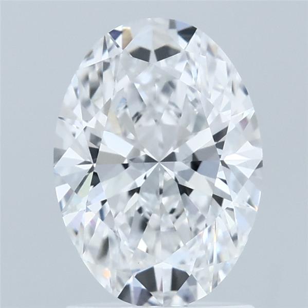 1.54 Carat Oval Shaped, Ideal Cut, D Color, VVS2 Clarity, IGI Certified Lab Grown Diamond