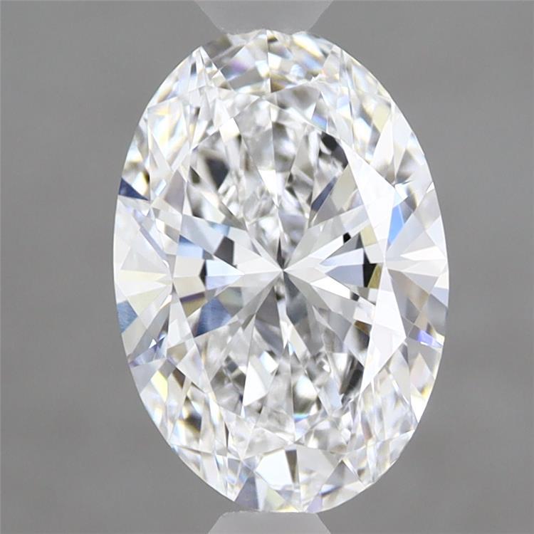 1.76 Carat Oval Shaped, Excellent Cut, D Color, VVS2 Clarity, IGI Certified Lab Grown Diamond