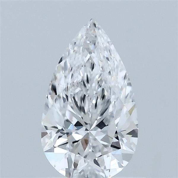 0.71 Carat Pear Shaped, Excellent Cut, D Color, VS1 Clarity, IGI Certified Lab Grown Diamond