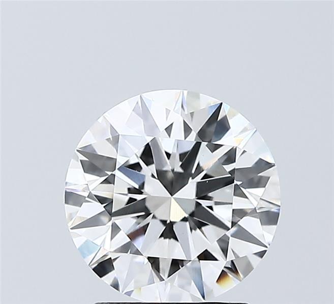 2.01 Carat Round Shaped, Ideal Cut, E Color, VVS2 Clarity, IGI Certified Lab Grown Diamond