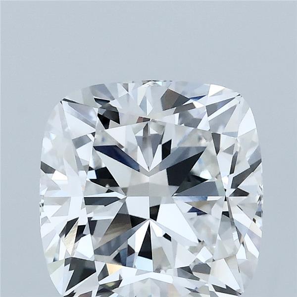 3.03 Carat Cushion Shaped, Ideal Cut, F Color, VVS2 Clarity, IGI Certified Lab Grown Diamond
