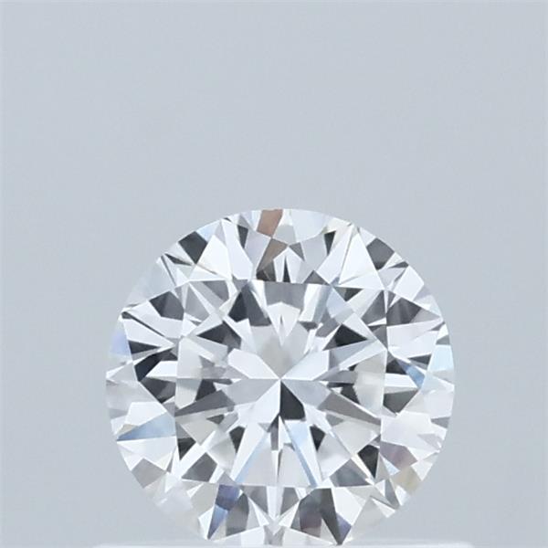0.58 Carat Round Shaped, Very Good Cut, D Color, VVS2 Clarity, IGI Certified Lab Grown Diamond