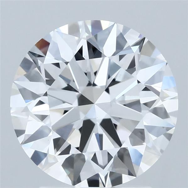 2.58 Carat Round Shaped, Ideal Cut, D Color, VS1 Clarity, IGI Certified Lab Grown Diamond
