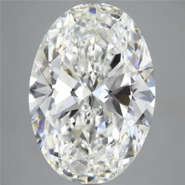 7.55 Carat Oval Shaped, Ideal Cut, F Color, VVS2 Clarity, IGI Certified Lab Grown Diamond