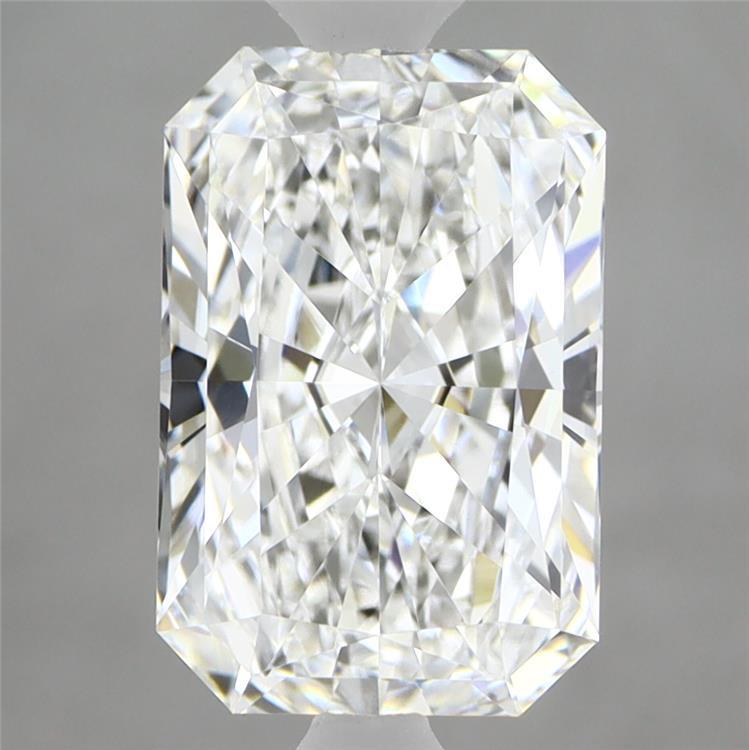 2.71 Carat Radiant Shaped, Excellent Cut, E Color, VVS2 Clarity, IGI Certified Lab Grown Diamond