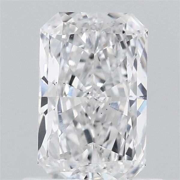 0.82 Carat Radiant Shaped, Ideal Cut, D Color, VS1 Clarity, IGI Certified Lab Grown Diamond