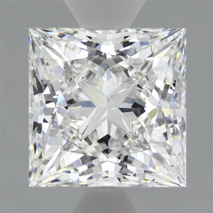 1.93 Carat Princess Shaped, Ideal Cut, D Color, VVS1 Clarity, IGI Certified Lab Grown Diamond