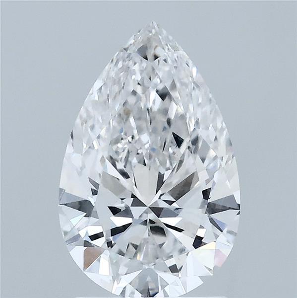 1.86 Carat Pear Shaped, Ideal Cut, E Color, VVS2 Clarity, IGI Certified Lab Grown Diamond