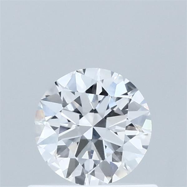 0.55 Carat Round Shaped, Excellent Cut, E Color, VS2 Clarity, IGI Certified Lab Grown Diamond