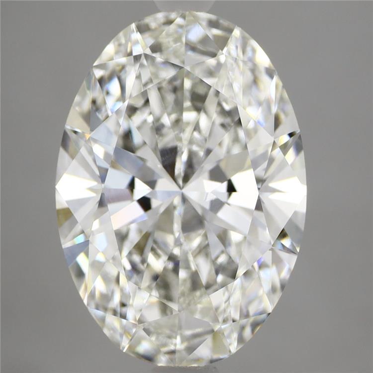 4.71 Carat Oval Shaped, Ideal Cut, F Color, VVS2 Clarity, IGI Certified Lab Grown Diamond
