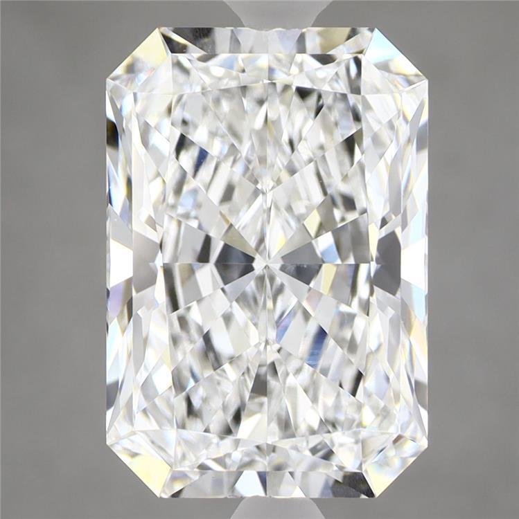 5.06 Carat Radiant Shaped, Ideal Cut, E Color, VVS2 Clarity, IGI Certified Lab Grown Diamond