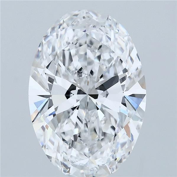3.50 Carat Oval Shaped, Ideal Cut, D Color, VVS2 Clarity, IGI Certified Lab Grown Diamond