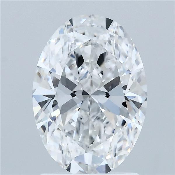 1.78 Carat Oval Shaped, Ideal Cut, D Color, VVS2 Clarity, IGI Certified Lab Grown Diamond