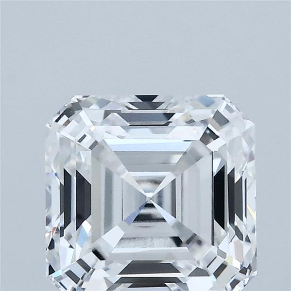 2.00 Carat Asscher Shaped, Ideal Cut, D Color, VVS2 Clarity, IGI Certified Lab Grown Diamond