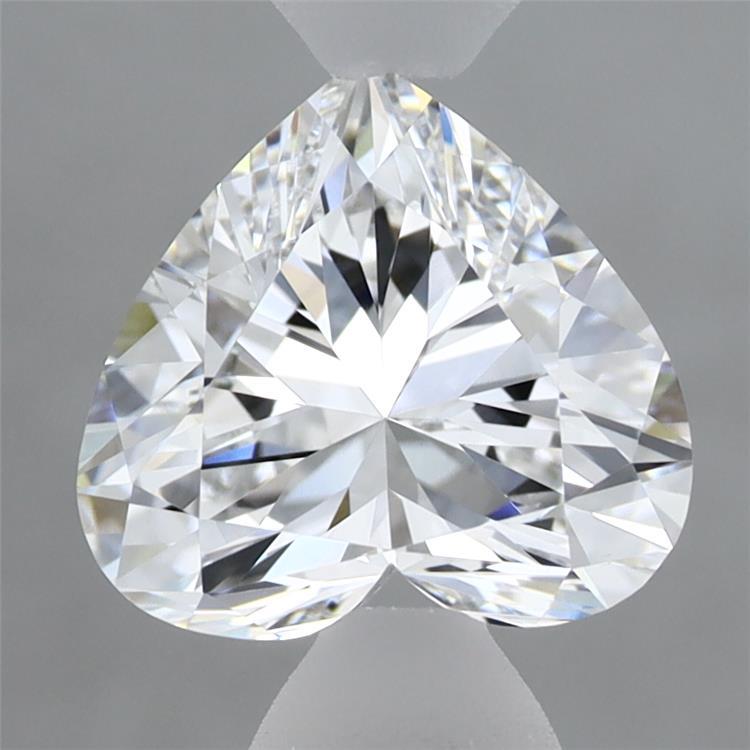 2.09 Carat Heart Shaped, Ideal Cut, D Color, VVS2 Clarity, IGI Certified Lab Grown Diamond