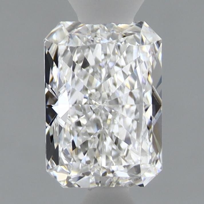 0.90 Carat Radiant Shaped, Ideal Cut, E Color, VVS2 Clarity, IGI Certified Lab Grown Diamond
