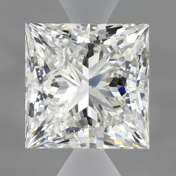1.45 Carat Princess Shaped, Ideal Cut, H Color, VVS2 Clarity, IGI Certified Lab Grown Diamond