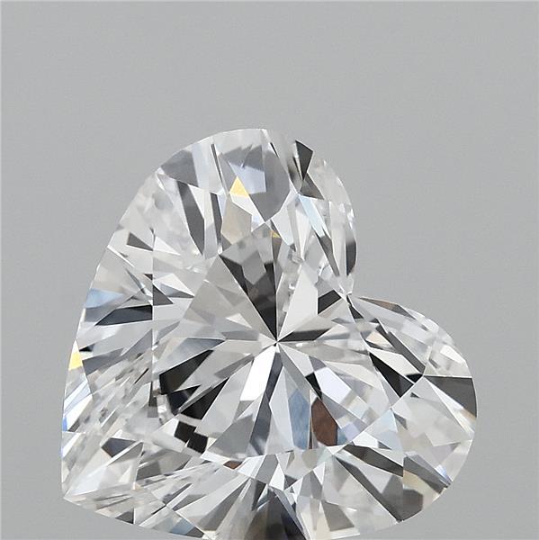 4.01 Carat Heart Shaped, Excellent Cut, D Color, VVS1 Clarity, IGI Certified Lab Grown Diamond