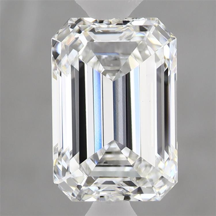 2.22 Carat Emerald Shaped, Ideal Cut, E Color, VVS2 Clarity, IGI Certified Lab Grown Diamond