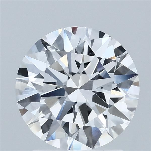 1.92 Carat Round Shaped, Ideal Cut, D Color, VVS2 Clarity, IGI Certified Lab Grown Diamond