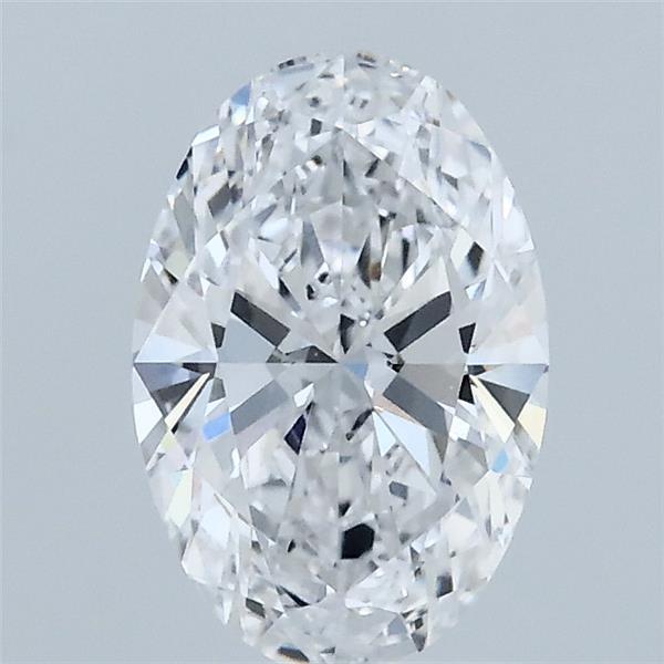 1.02 Carat Oval Shaped, Ideal Cut, D Color, VVS2 Clarity, IGI Certified Lab Grown Diamond