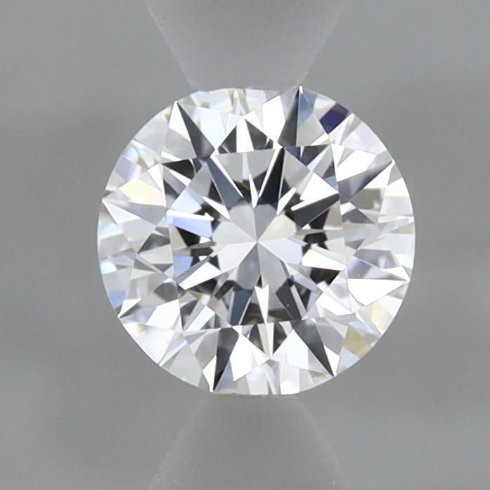 0.67 Carat Round Shaped, Excellent Cut, D Color, VVS2 Clarity, IGI Certified Lab Grown Diamond