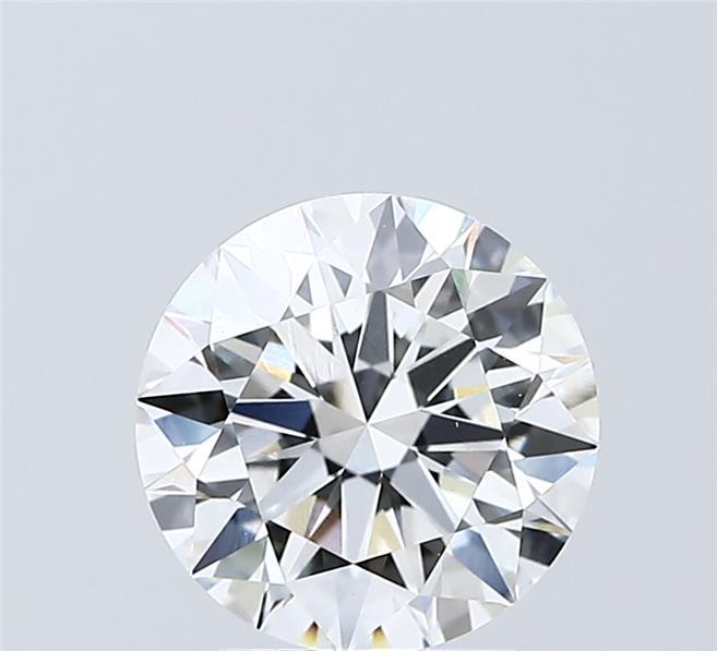 2.04 Carat Round Shaped, Ideal Cut, D Color, VVS2 Clarity, IGI Certified Lab Grown Diamond
