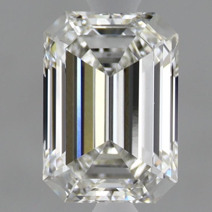 1.46 Carat Emerald Shaped, Ideal Cut, F Color, VS1 Clarity, IGI Certified Lab Grown Diamond