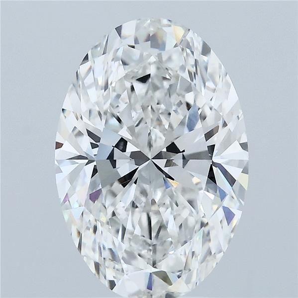 3.05 Carat Oval Shaped, Ideal Cut, F Color, VVS2 Clarity, IGI Certified Lab Grown Diamond