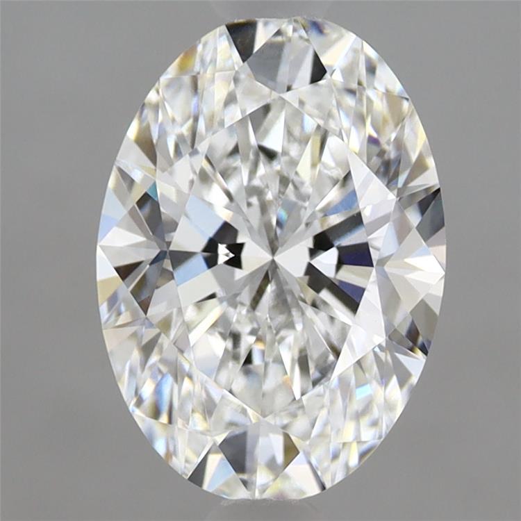 2.10 Carat Oval Shaped, Ideal Cut, D Color, VVS2 Clarity, IGI Certified Lab Grown Diamond