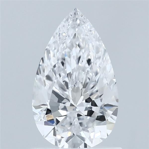 1.02 Carat Pear Shaped, Ideal Cut, D Color, VS1 Clarity, IGI Certified Lab Grown Diamond