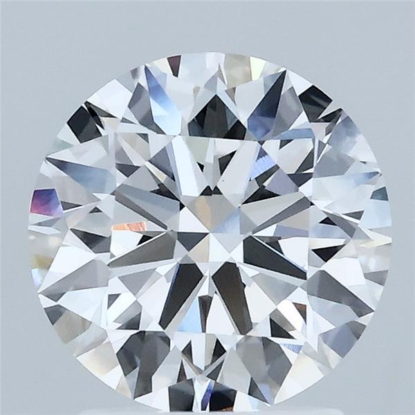 2.03 Carat Round Shaped, Ideal Cut, F Color, VVS2 Clarity, IGI Certified Lab Grown Diamond