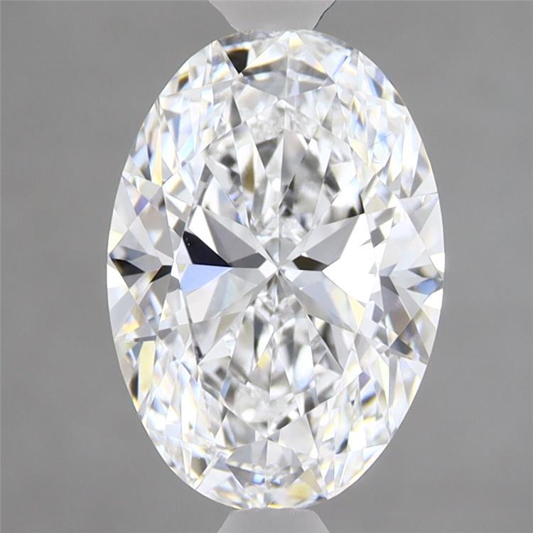 2.09 Carat Oval Shaped, Ideal Cut, D Color, VVS2 Clarity, IGI Certified Lab Grown Diamond
