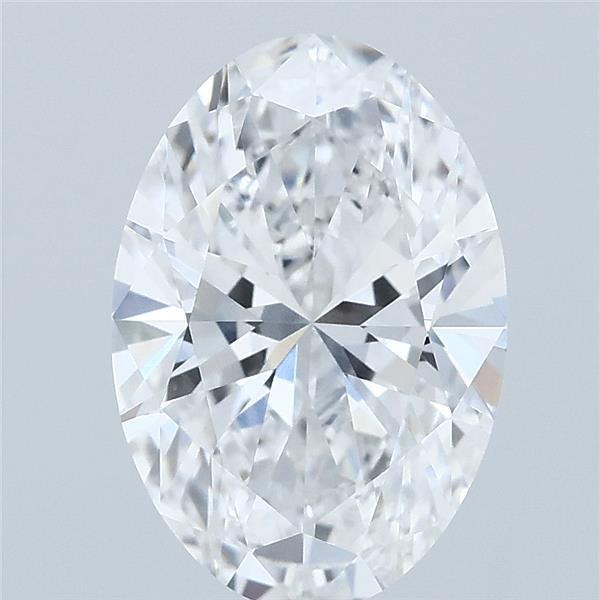 2.20 Carat Oval Shaped, Ideal Cut, D Color, VVS1 Clarity, IGI Certified Lab Grown Diamond