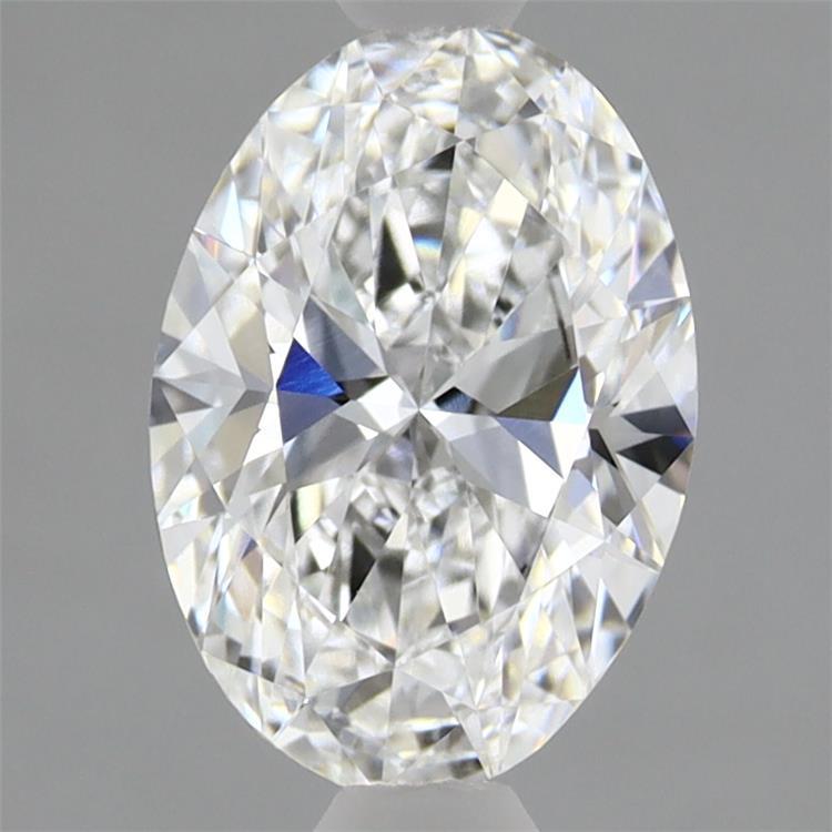 1.59 Carat Oval Shaped, Ideal Cut, D Color, VVS2 Clarity, IGI Certified Lab Grown Diamond