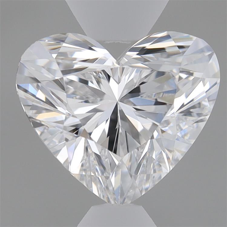 0.97 Carat Heart Shaped, Ideal Cut, D Color, IF Clarity, IGI Certified Lab Grown Diamond